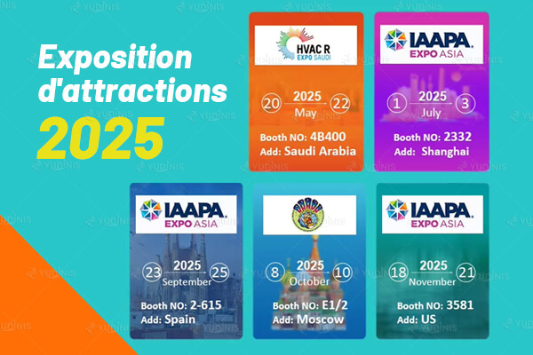 YUDINIS au Salon international des attractions 2025