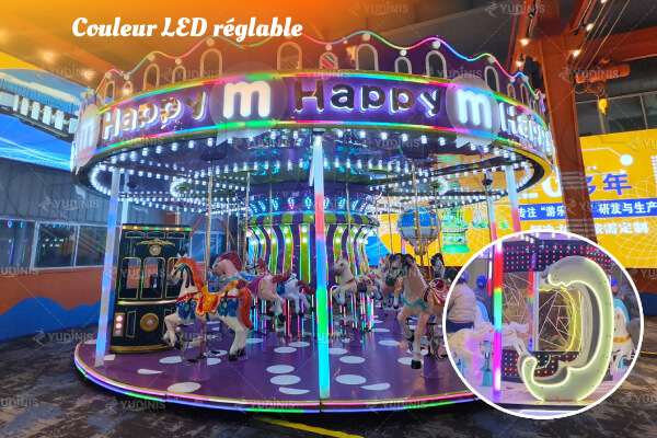 Éclairage LED des carrousels neufs de qualité