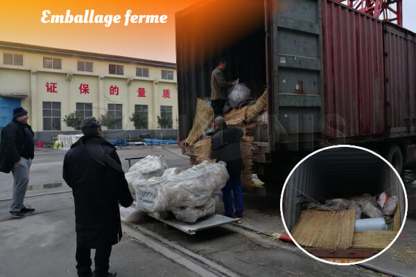 Emballage et livraison des carrousels