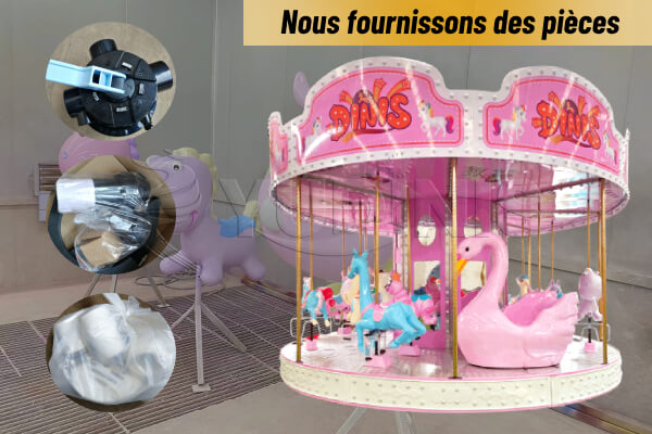 L'usine YUDINIS fournit des pièces de rechange pour carrousel