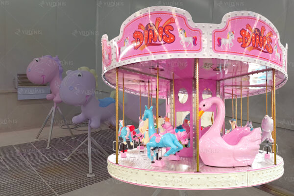 carrousel neuf rose de 16 ou 24 places carrousel neuf rose de 16 ou 24 places