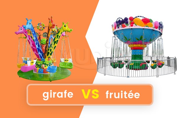 chaise volante pour enfants en forme de pastèque vs modèle en forme de fruit