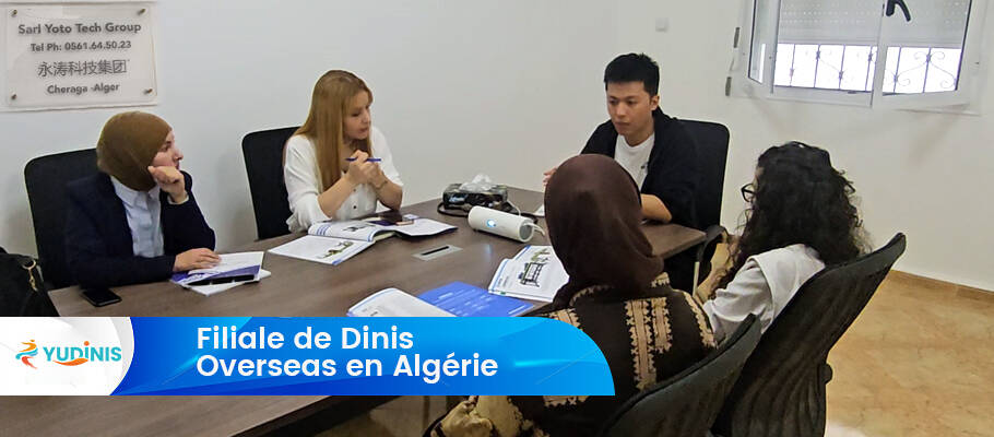 communication client dans la succursale algérienne à l'étranger
