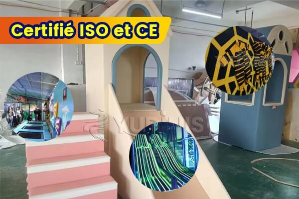 équipement de divertissement intérieur international certifié CE et ISO