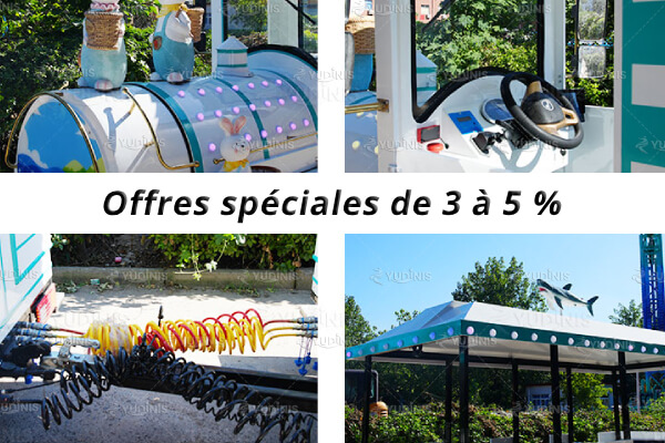 Offres spéciales de 3 à 5 % pour les trains YUDINIS