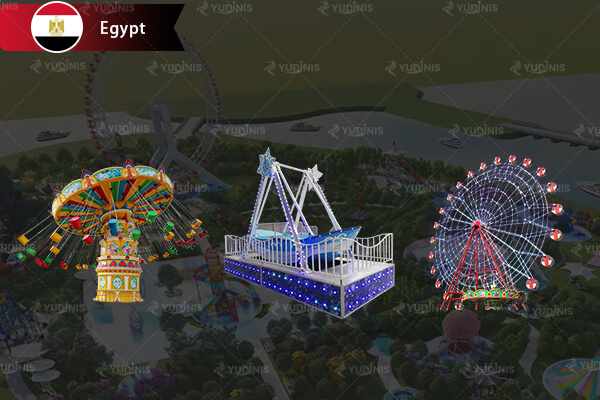 Comment construire un parc d’attractions extérieur de 3000 m² en Égypte