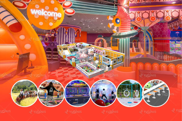 plan D sur le coût de démarrage d'un parc d'attractions intérieur dans un centre commercial