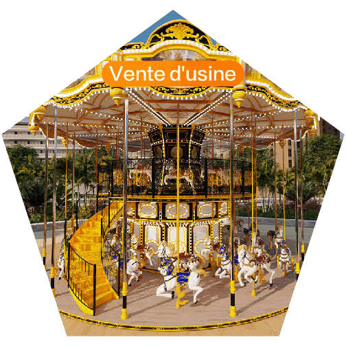 prix du carrousel de vente d'usine